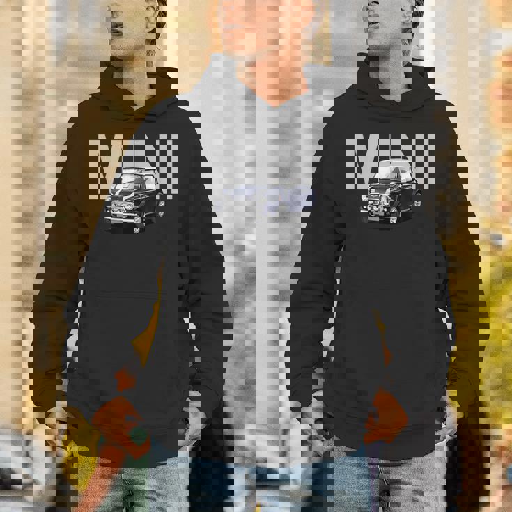 ブリティッシュクラシック スポーツカー ブルー ミニ パーカー