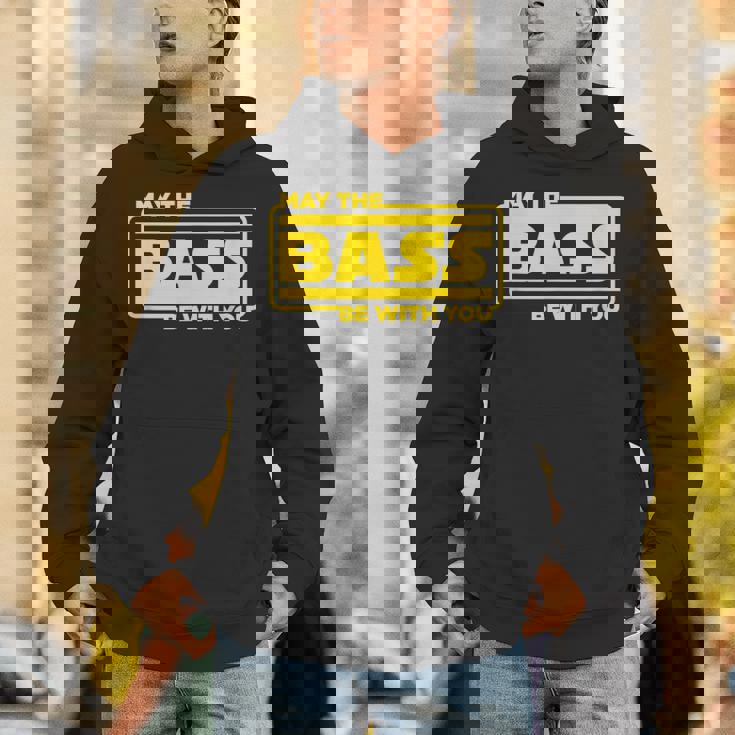 ベース ギター ドラム May The Bass Be With You ベーシスト ドラマー パーカー