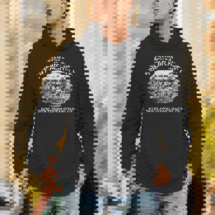 ホームランドセキュリティシャツ。 テロとの戦い。ネイティブアメリカン パーカー