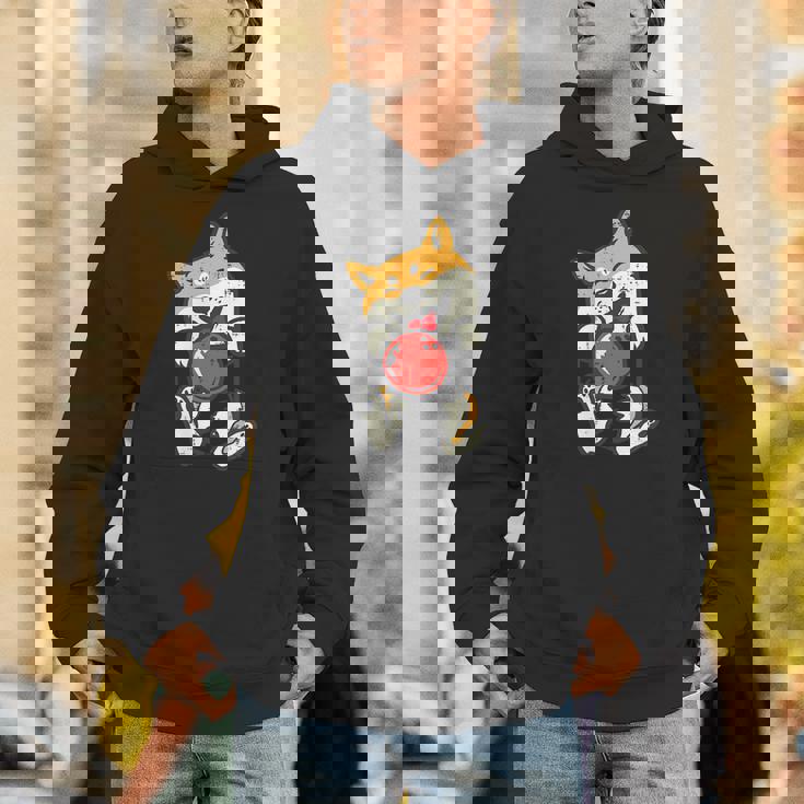 ボウリング 柴犬 犬 ポケット カワイイ ボウラー メンズ レディース キッズ パーカー