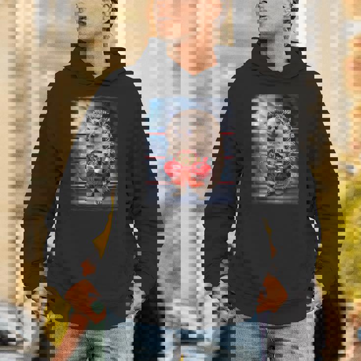 ボクシングチャンピオン ハリネズミファイター パーカー