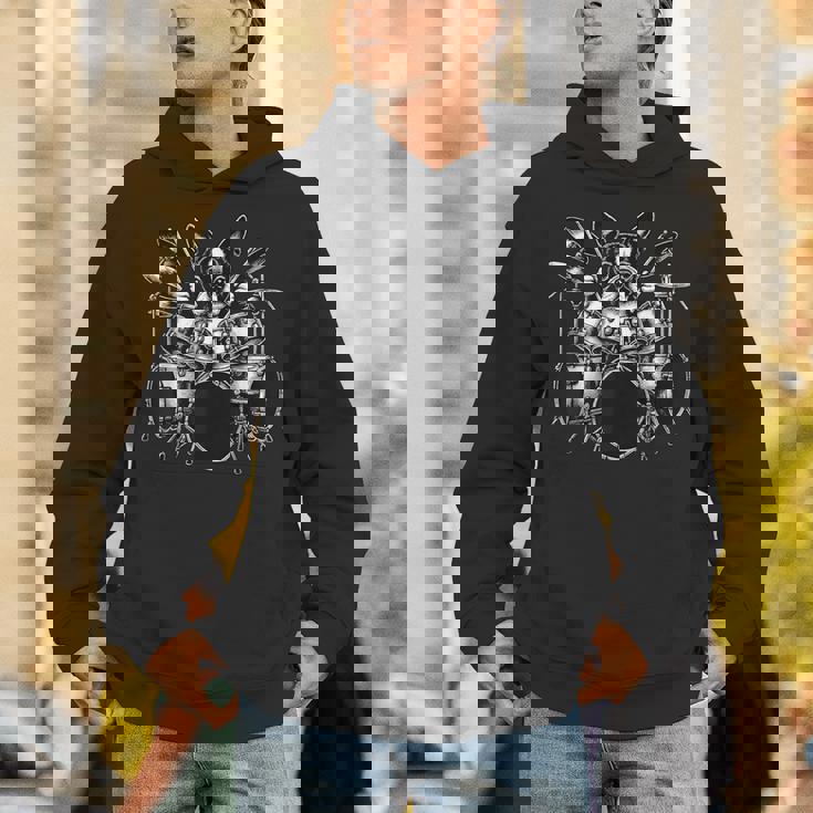 ボストンテリア演奏ドラムドラマー犬好き。 パーカー