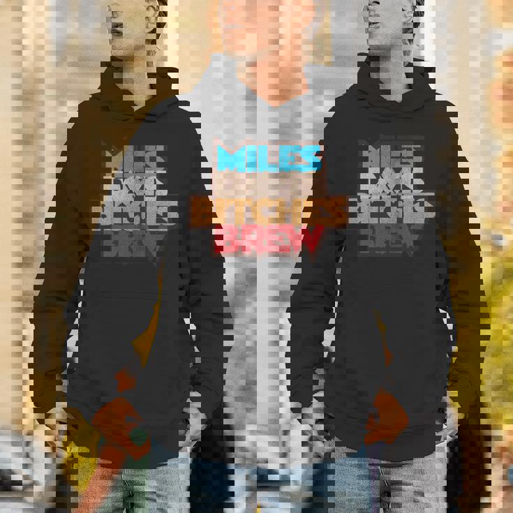 マイルス・デイビス・ビッチズ・ブリュー・ディストレストッド 長袖tシャツ パーカー