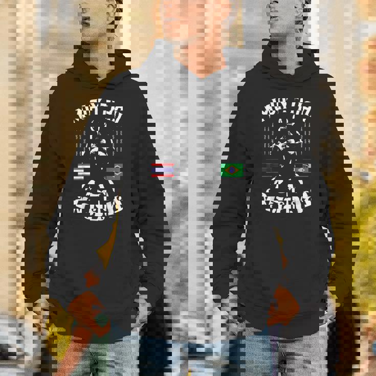 ムエタイ ブラジル ブラジル 格闘技 タイ Hoodie