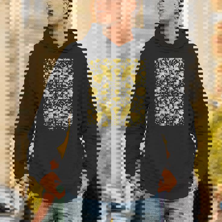 メキシカンテナンゴスのメキシカンゴールド刺繍プリント。 パーカー