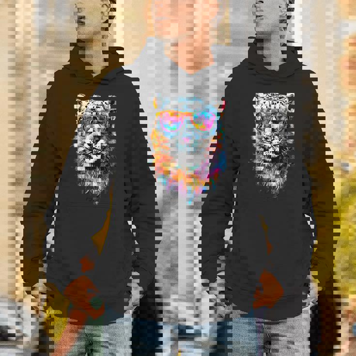 ユキヒョウ パンサー 大型ネコ科動物 ユキヒョウ パーカー