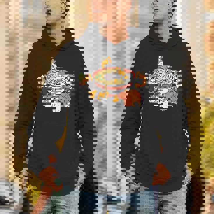 ラーメン寿司ウェルシュ・コーギー・ペンブローク犬 パーカー