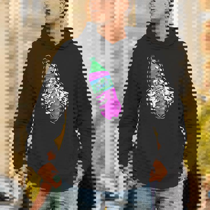 リーンシャツ、パープルドランク、ダーティーダブルカップ、リーンラインスモーク パーカー