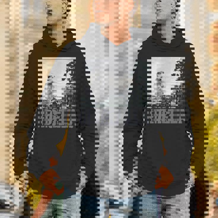 レア ハリネズミ ヒーロー 新聞写真 ハリネズミアート パーカー