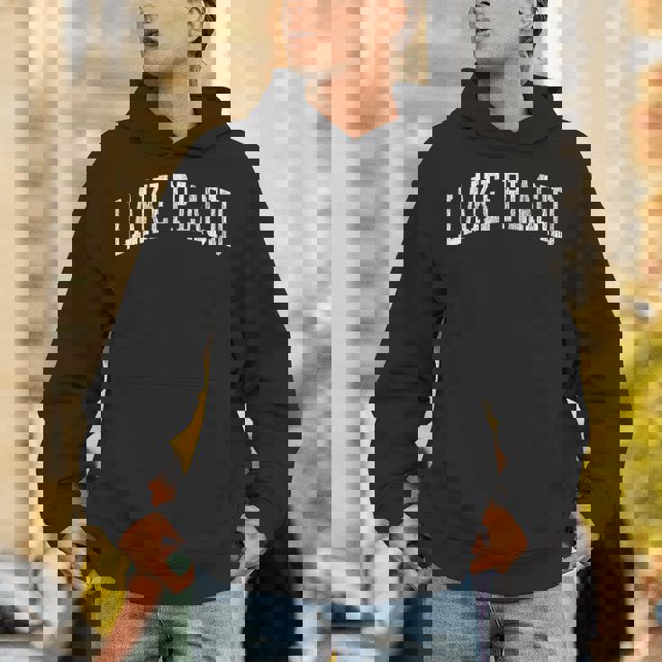 レイクプラシッド フロリダ Fl ヴィンテージ アスレチック スポーツデザイン パーカー