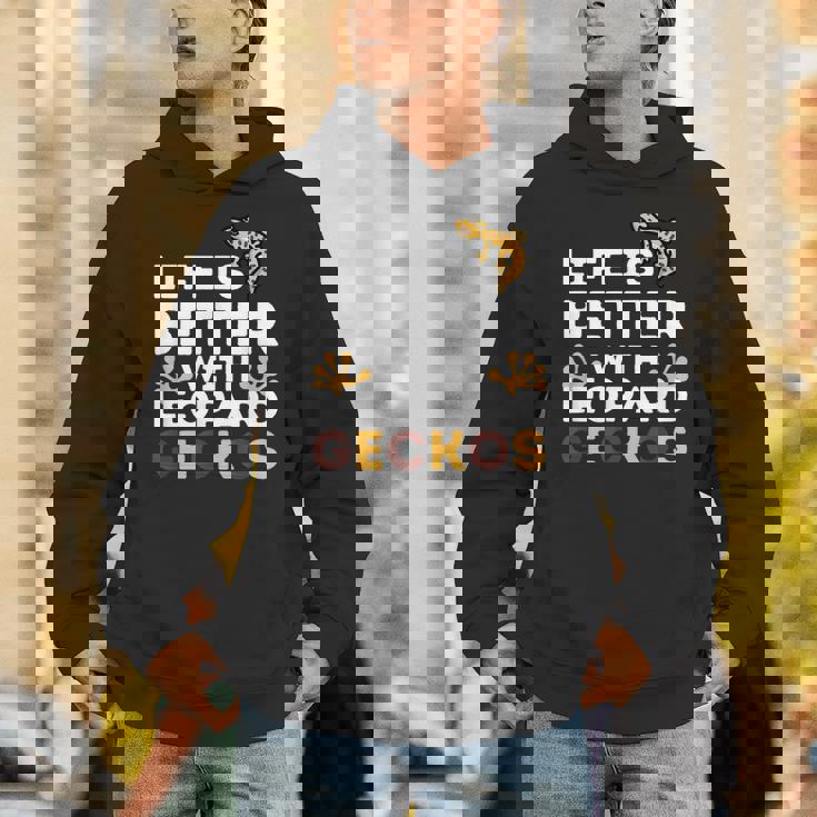 レオパード・ゲッコー愛好家 レオパード・ゲッコーと一緒なら人生はもっと楽しくなる パーカー