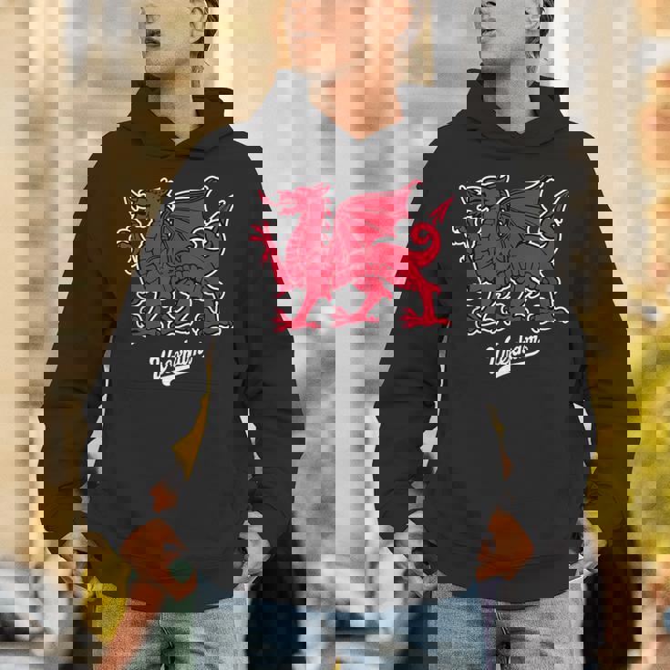 レクサム ウェールズドラゴン 小台本 パーカー