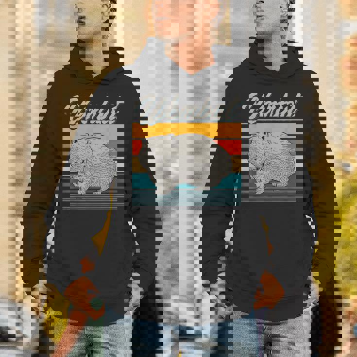 レトロ アウトバック オージー 動物園 キーパー オーストラリア ウォンバット パーカー