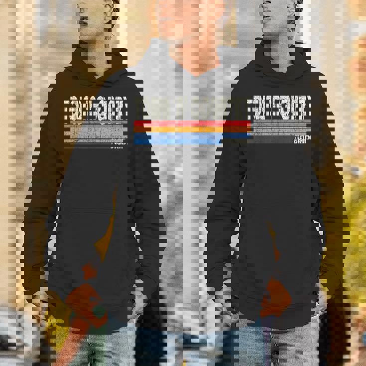 レトロ ヴィンテージ 70年代80年代スタイル タウン・アンド・カントリー、フロリダ州 Hoodie