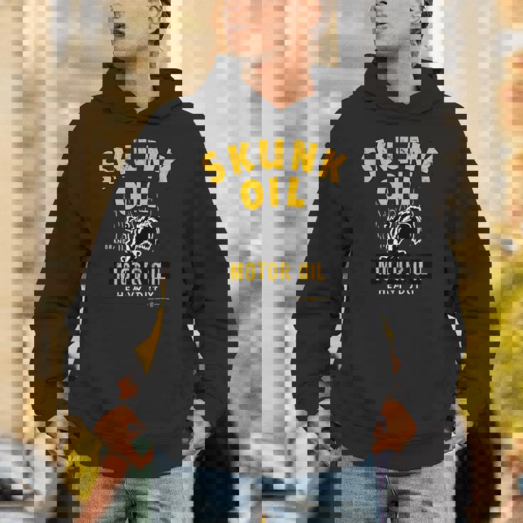 レトロヴィンテージ スカンクオイル モーターオイル パーカー