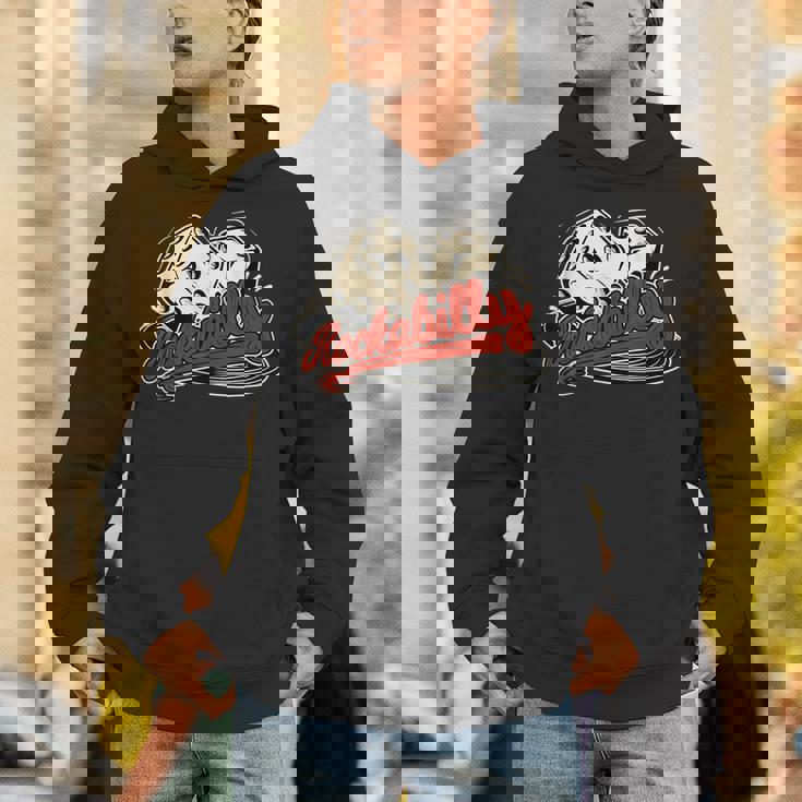 ロカビリーロックミュージックレトロキューブビニール1950sロッカー パーカー