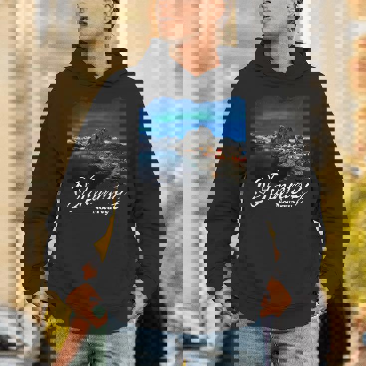 ロフォーテン諸島 ノルウェー お土産ハムノイ パーカー