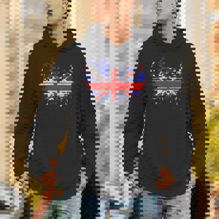 ロンドン スカイライン イギリス 愛 ユニオンジャック イギリス国旗 パーカー