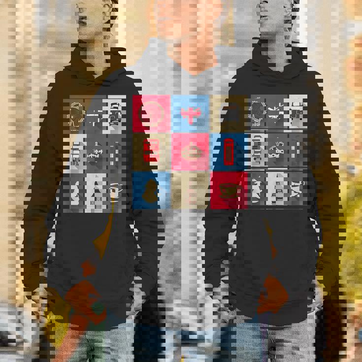 ロンドンバス スカイライン イギリス国旗 ユニオンジャック パーカー