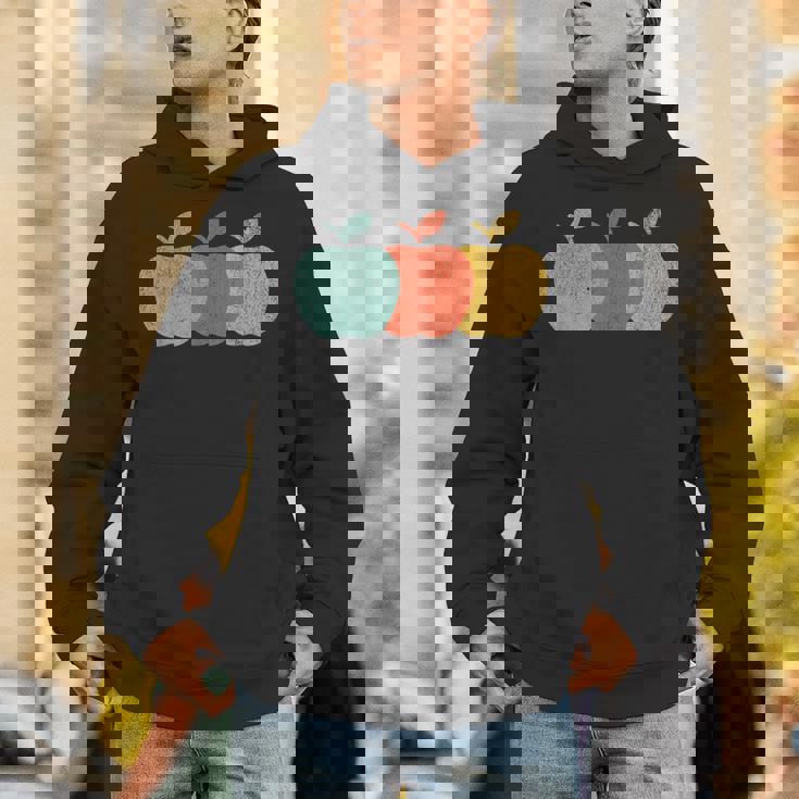 ヴィンテージ りんご フルーツ りんご デザイン パーカー