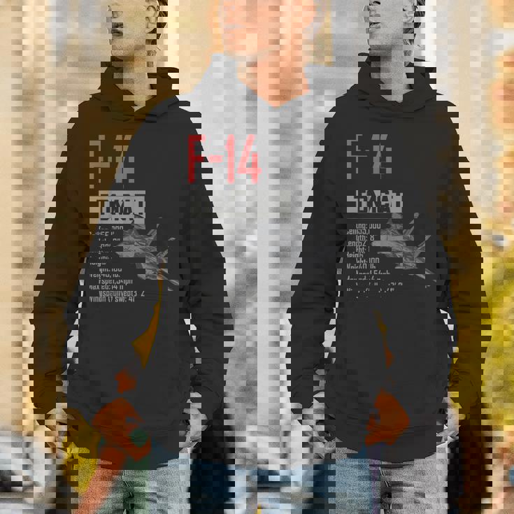 ヴィンテージf-14トムキャット戦闘機ジェット軍事航空ギフト パーカー