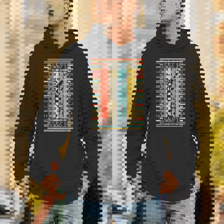 ヴィンテージスタイルのシルエットココペリフルートネイティブアメリカン Hoodie