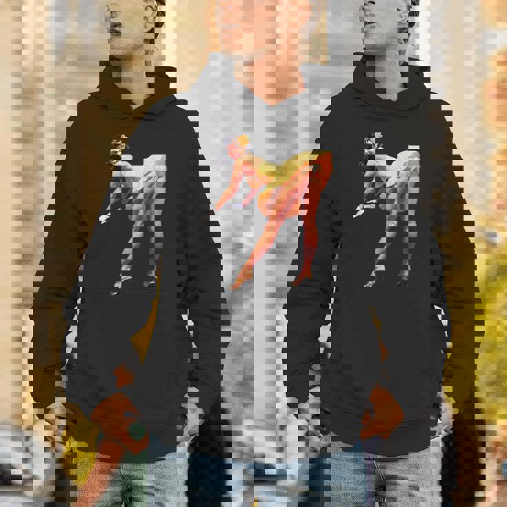 ヴィンテージピンナップガール、セクシードレス。メンズ、レディース。 パーカー