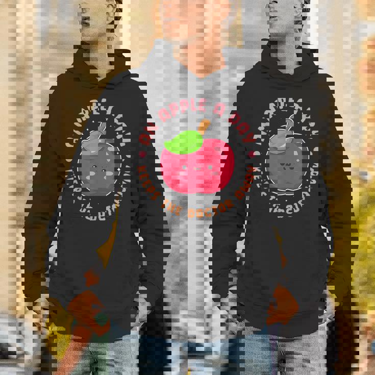 一日のリンゴは医者を遠ざけます パーカー