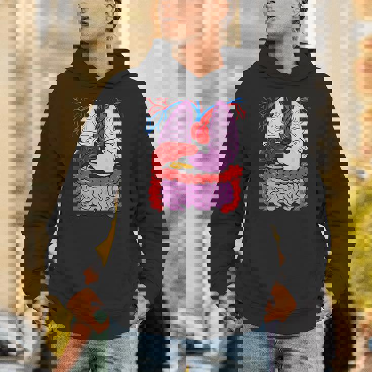 人体の解剖学 Hoodie