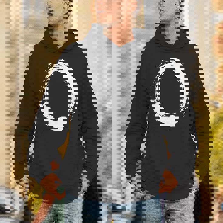 円相、禅、円、シンボル、仏教、仏、瞑想ヨガ Hoodie