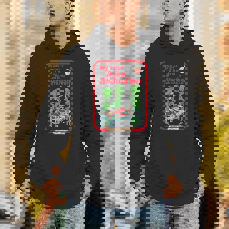 初めてのエイリアンアブダクション ヴィンテージチャイルドゲーム ホラーゴスパンク パーカー