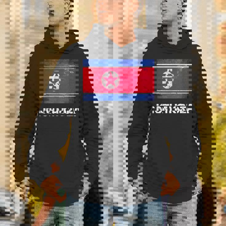 北朝鮮国旗tシャツ Hoodie