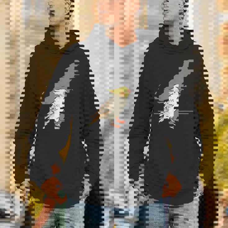 叫ぶオカメインコ オカメインコ好き かわいい 鳥ジョーク 鳥好き インコの飼い主 いんこの飼い主 インコ パーカー