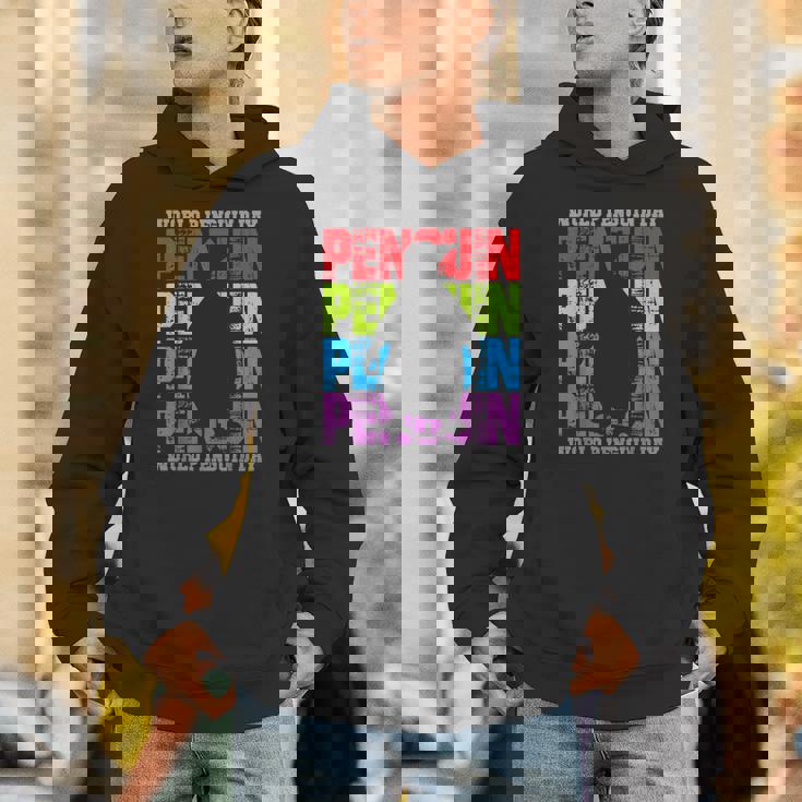 国際世界ペンギンデー パーカー