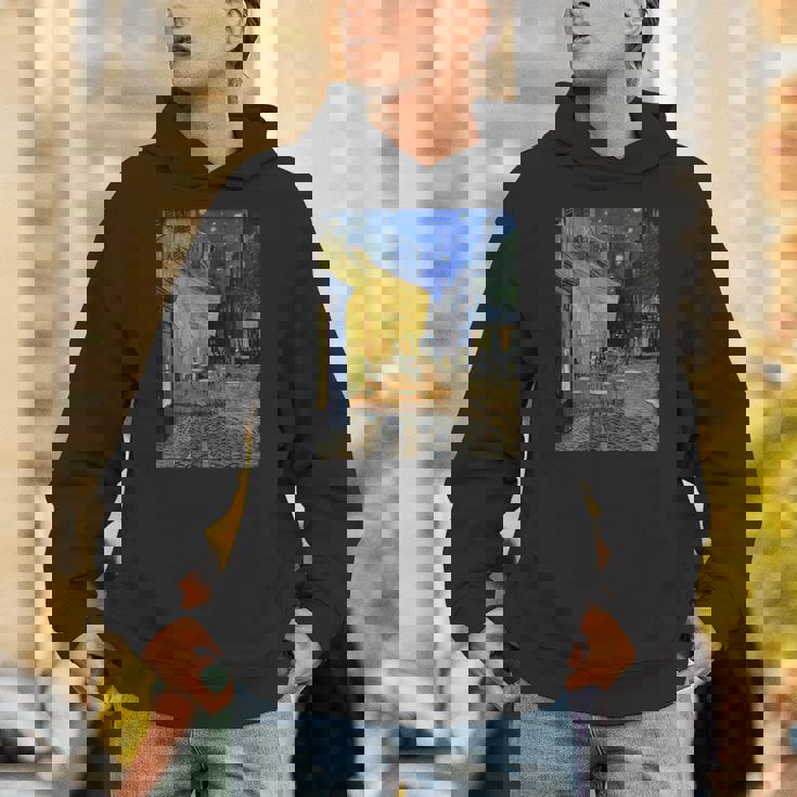 夜のカフェテラス ゴッホ 名画 レトロ パーカー