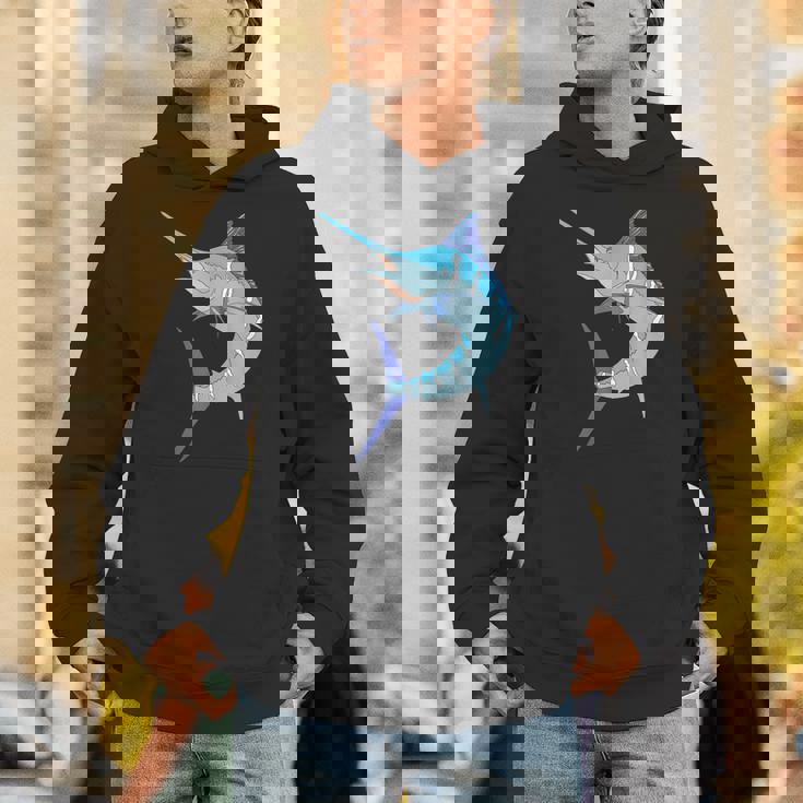 太刀魚 スポーツ フィッシング カジキ カジキ ビルフィッシュ ホビー パーカー