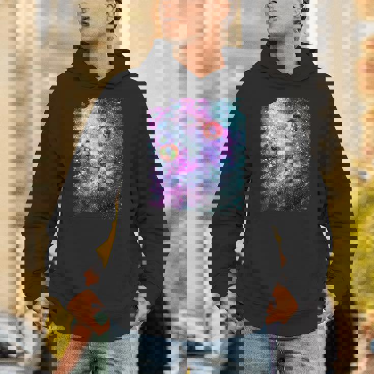 宇宙のかわいいアストロ宇宙猫 パーカー