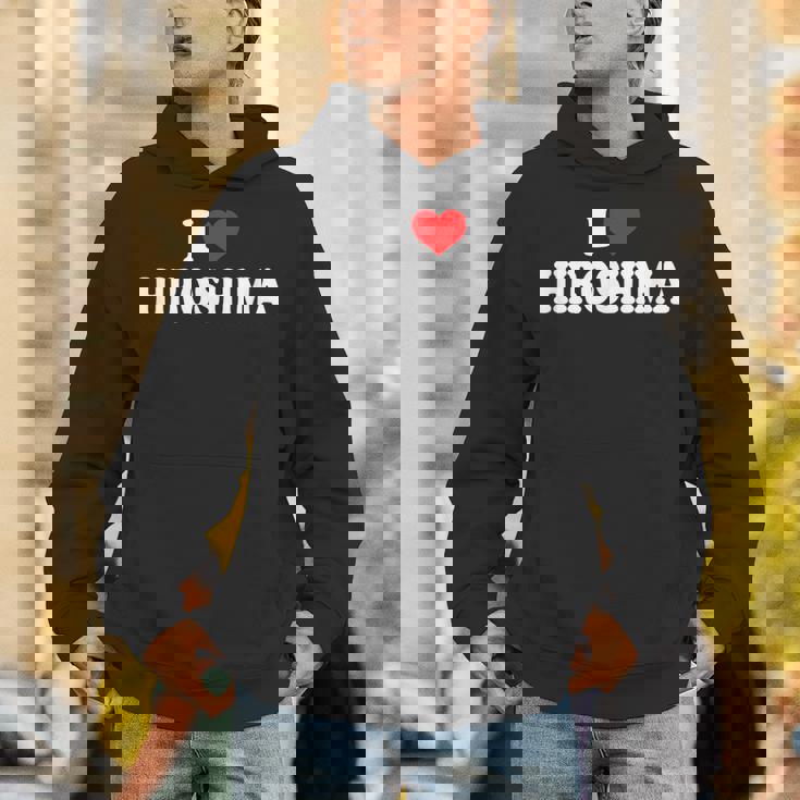 広島-私は広島が大好きです パーカー