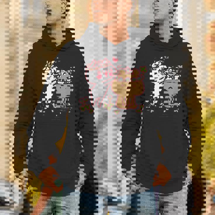 愛しすぎて大好きすぎる。 お花の冠 Hoodie