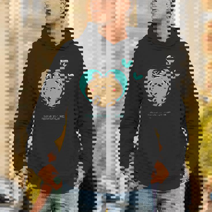 愛しすぎて大好きすぎる。ペアデザイン２くま パーカー