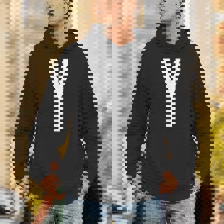 文字yアルファベットモノグラムイニシャル。 パーカー