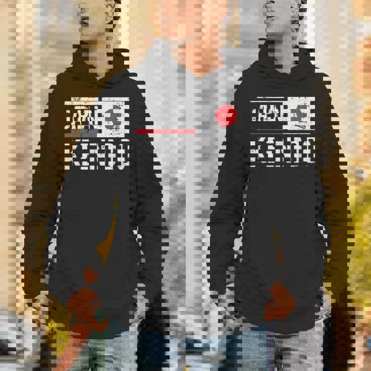 日本剣道レトロフラッグサムライ日本武道クラブ Hoodie