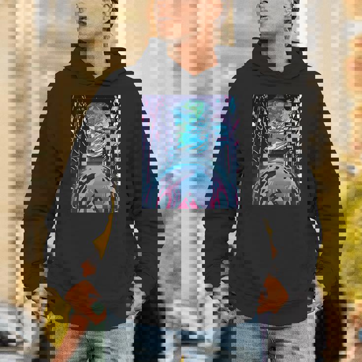 未来都市美学宇宙ハイテクホーム パーカー