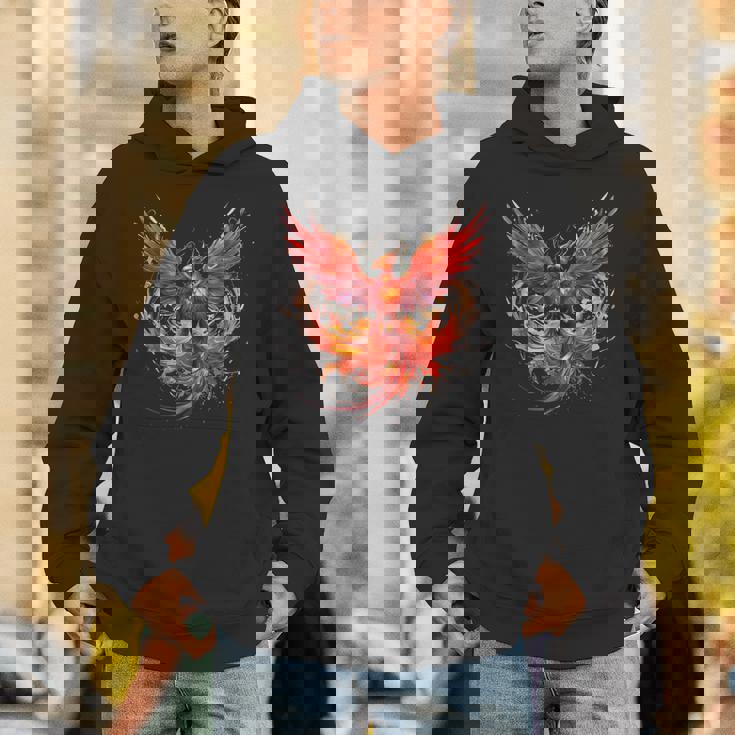 炎 フェニックス 鳥 若返り 神話 鳥 鳳凰 ライジング パーカー