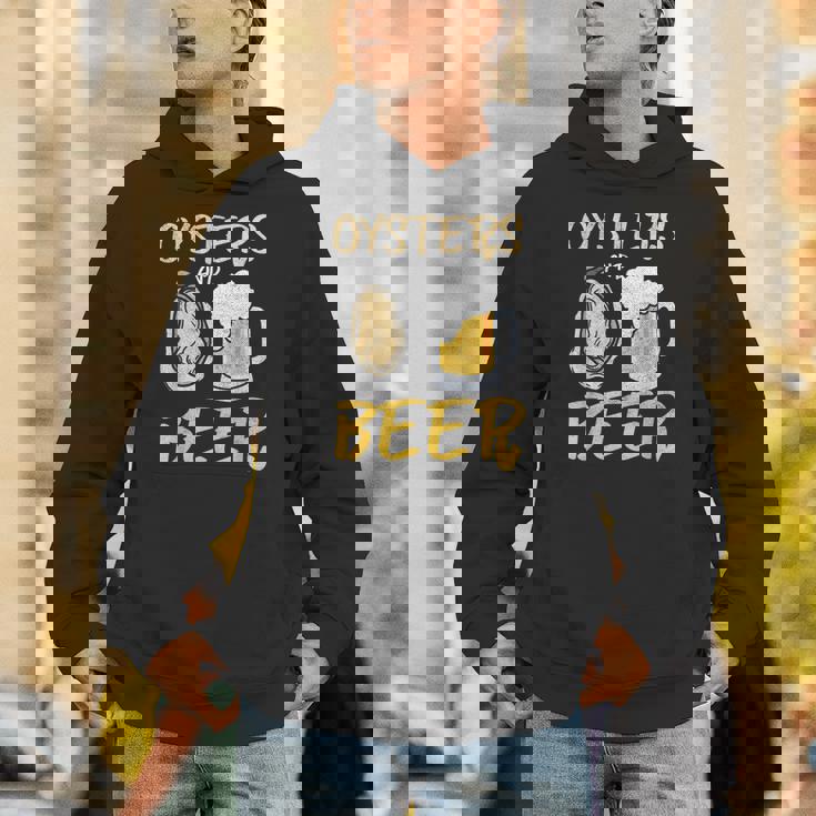 牡蠣とビール パーカー