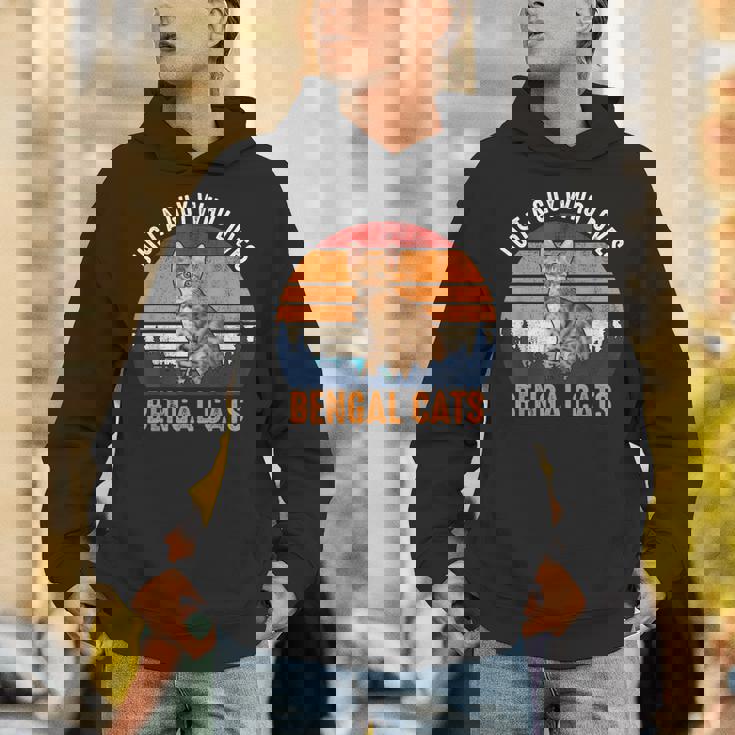 猫-ベンガル猫 パーカー