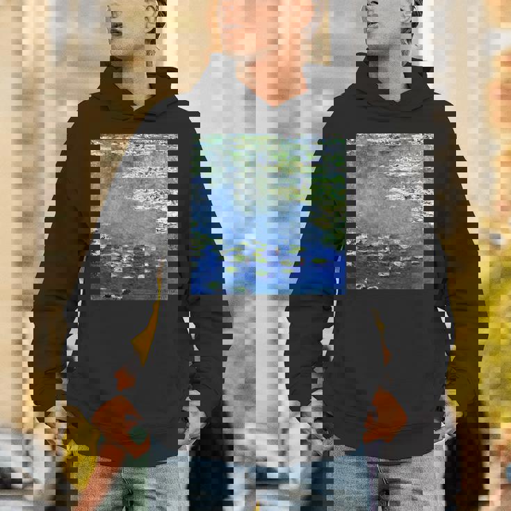 睡蓮の絵 パーカー