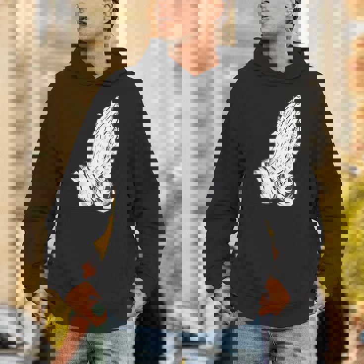 祈るイエスの手 パーカー