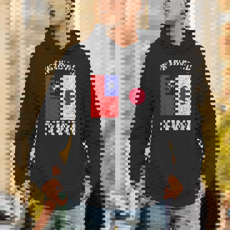 私たちは台湾と一緒に立ちます 日本 パーカー