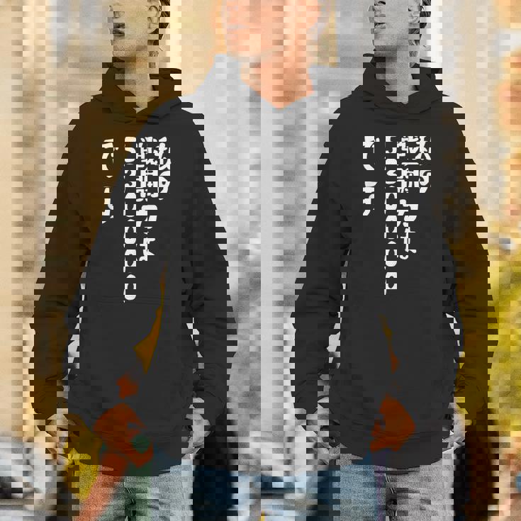 私の戦闘力は53万です 面白いレタリングシャツ、男性、面白いホログラフィー カラー書道 パーカー